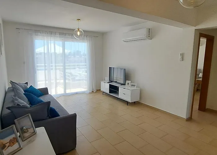 Nissi 3 Pool View 2 Bedroom With Large Veranda Apartamento Agia Napa