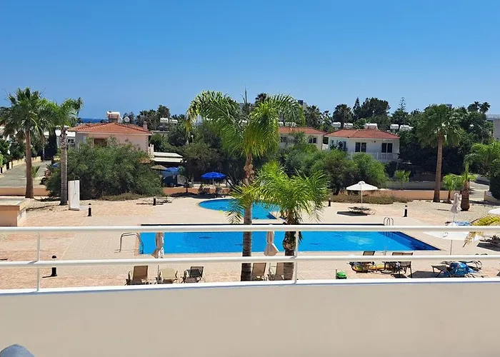 Nissi 3 Pool View 2 Bedroom With Large Veranda