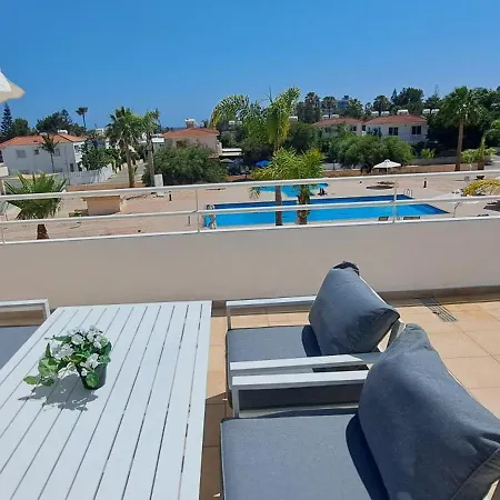 Nissi 3 Pool View 2 Bedroom With Large Veranda Apartment Ayia Napa
